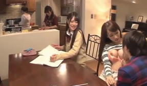 Boy have sex incest with five sister jav68